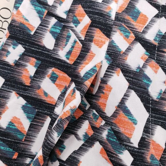 RONNY KOBO Ariyah Pants Multi Geometric Pattern Tapered High Rise Size XS - NWT - Picture 7 of 11